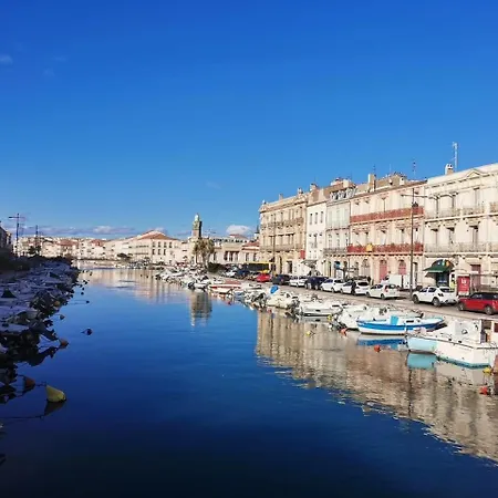 La Calanca - D'hotes Climatise Centre De Parking Gratuit Daire Sète